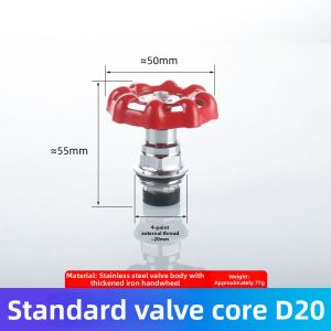GUANJIAMAO | PE Pipe Stainless Steel Shut-off Valve
