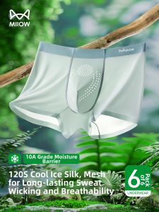 MiiOW | Mens Lightweight Breathable Moisture-Wicking Briefs