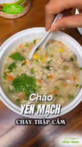 Combo 2 Hộp Yến mạch Xuân An 800G Mix (1 Hộp Yến mạch Ăn liền 800g 1 Hộp Yến mạch Cán mỏng 800g) Nhập khẩu Úc