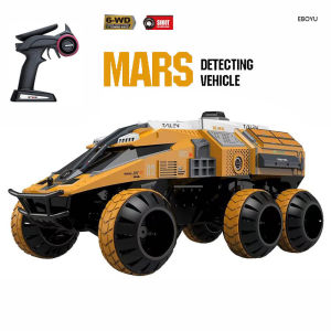 JDD【In stock】【Original Available】JJRC Q119 RC Car 1/12 Mars Detecting Truck 2.4G 6WD RC Off-road Crawler Truck with Shootings Water Bombs LED Lights Gift for Kids