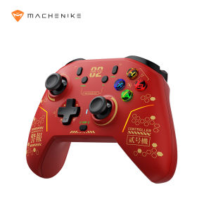 Machenike G6 V2 Wireless Controller ABXY Auto-Switch Force-Tuned TMR Joystick TMR Triggers RGB Backlight Bluetooth/2. 4GHz/Wired Tri-Mode Connection Gamepad