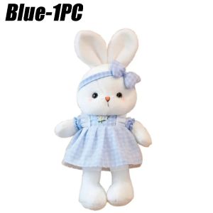 1/2/3PCS Lovely 30cm Rabbit Soft Hug Cushion Bunny Stuffed Animal Plush Doll with Skirts and Headbands Rabbit Present