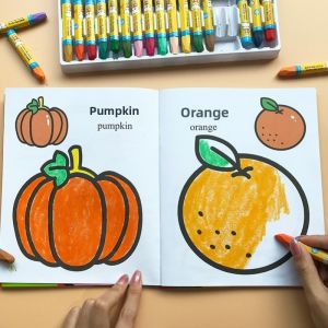 MOWEI | Preschool Children Coloring Book 3-6 Years Old