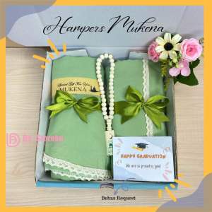 HAMPERS MUKENA KATUN DEWASA KADO BIRTHDAY WEDDING ENGAGEMENT ANNIVERSARY FREE TASBIH / GIFT MUKENA KATUN PREMIUM / SOUVENIR IDUL FITRI MUKENA KATUN