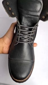 Mr Shoelaces - CR03 Tali Sepatu Black Gray Black Rose Hitam Grey Bulat Corak 5mm Non Waxed 80cm 90cm 100cm 120cm 150cm 180cm 200cm (Baca Deskripsi untuk Ukuran)