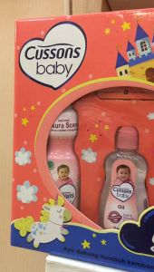 Kotak Hadiah Bayi Cussons: Set Hadiah Bayi Berkualitas