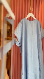 Comfortable Cotton Lounge Gown – Plain One Size Fits Most