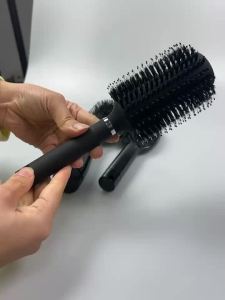 Black Paddle Secret Flask Diversion Liquid Safe Hair Brush