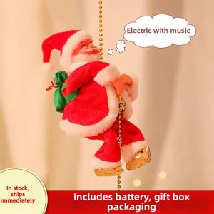 Electric Climbing Beads Santa Claus Toy