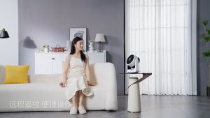 HYUNDAI Table Fan 3 Wind Speed High Power Remote Control Desktop Fan 7H Timing Auto Shake Head Silent Fan Home Office Power Saving Air Circulation Fan