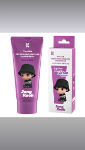 Monami TinyTan Refresh Perfume Jungkook Hand Cream 1 50ml - Velvet-soft texture bubble soap scent - All-year moisturizer and solid perfume - Official BTS shipped from Korea