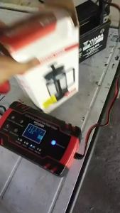 Japan Imported Car Battery Charger 10-Amp 12V and 24V Fully-Automatic Smart Car Battery Charger Battery Desulfator with Temperature Compensation and Battery Maintainer Trickle Charger