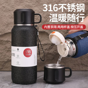 Large Capacity Stainless Steel 316 Insulated Water Bottle for Sports And Outdoor Activities Men And Women Portable Thermos Cup