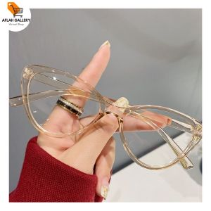 AG Kacamata anti radiasi model cat eye wanita korea style sunglasses