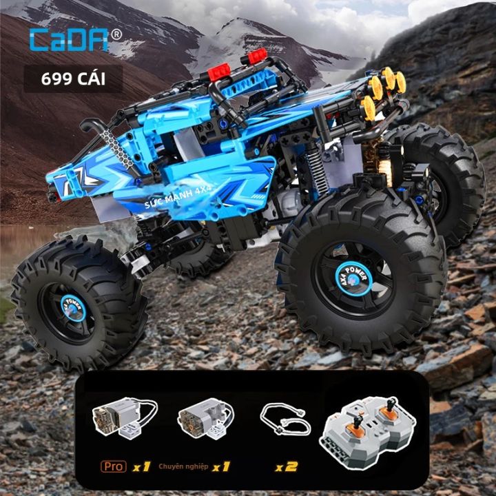Bộ Đồ Chơi Lắp Ráp Xe Địa Hình RC 4WD, Xe Đua Thành Phố, Xe Bán Tải SUV ...