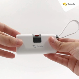 TechLife Power Bank R211 5000mAh l Fast Charging l Foldable Type-C Plug