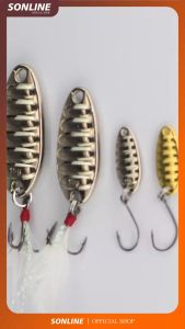 SONLINE Umpan Pancing Bentuk Ikan - Umpan SP002 Panjang 3cm/5g Type Payet Logam