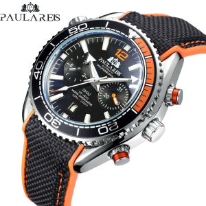 PAULAREIS全自动机械夜光男表自动手表日历星期运动款PAUAREIS fully automatic mechanical night light mens watch automatic watch calendar week sports model