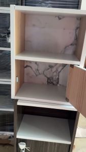 พร้อมใช้ทันที สินค้าประกอบให้เสร็จแล้ว ตู้ล็อคเกอร์เอนกประสงค์ รุ่น ตู้ข้างเตียง bedside cabinet 33x22x44cm. งานจริงสวยมากๆ