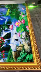 Tranh gạch 3d cao cấp cá chép