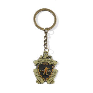 Game CS GO Medal Keychain Counter Strike Metal Pendant Keyrings For Men Jewelry Accessories Fans Gift Souvenir