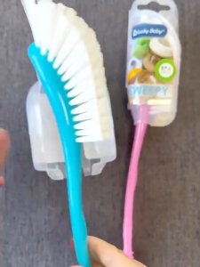 Drinking Straw Brush Bottle and Brush Silicone Cleaning Brush Glass Carafes Baby Bottle Cleaner Brush Vacuum Cup