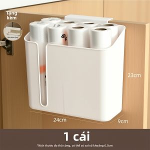 Kệ Treo Tường Lưu Trữ Phim và Túi Không Cần Khoan