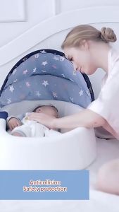 Babe GO Portable Crib: Anti-Pressure Baby Isolation Cot