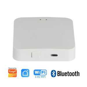 Smart Tuya Zigbee / Bluetooth Mesh Hub Multi-mode Gateway Wireless Plug in Hub Bridge Support Home Linkages Alexa Google Voice