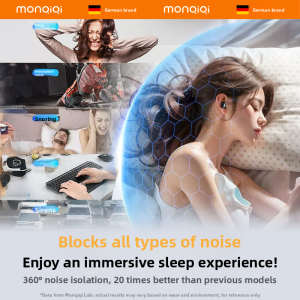 monqiqi | Super Noise-Canceling Earplugs For Sleep