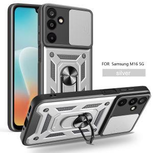 Shockproof Armor Case For Samsung Galaxy M16 M14 M55 M54 5G Car Holder Phone Cover