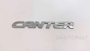 Emblem Logo Mobil Canter Warna Chrome