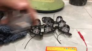 Đèn soi biển số dùng được cả điện 12 vol  24 vol.