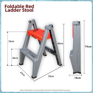 Heavy Duty Multi-function Plastic Step Stool