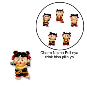 Bros Clay Karakter Nezha Lucu Pin Brooch Peniti Ne Zha Character Animasi Handmade Fashion