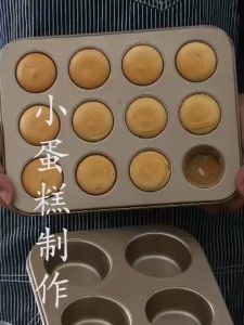 Khuôn Làm Bánh Bông Lan Bánh Cupcake Nướng Chống Dính 6 Ô - Khay Nướng Bánh Chống Dính 6 Ô - Khuôn Nướng Cupcake - Khuôn Làm Bánh Chống Dính 6 Ngăn Loại Dày Tiện Lợi