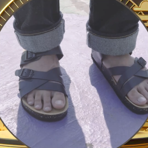 Inovable Sandal Casual Pria Wanita | Ringan Nyaman & Anti Slip - Warlord Black