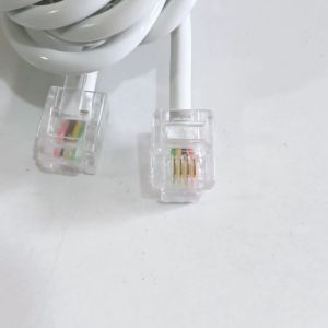 Cáp điện thoại 4 tim dài 1m / 2m / 3m / 5m / 10m (Đầu bấm sẳn) / Cáp 4 tim- 4 line - RJ11