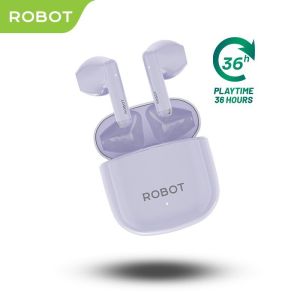 TWS Earphones Wireless Bluetooth Robot Airbuds T60 Original Bergaransi