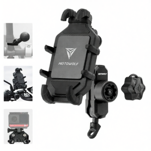 MOTOWOLF | Shockproof Theft-resistant Phone Mount for Motorbike