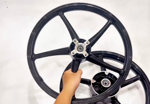 Mâm Vành ATR Enkie 5 Cây Đúc Sirius Exciter 2010 1.4-1.6/ 17in Full Bạc Đạn Ống Chỉ Lắp Như Zin