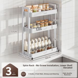 DOOPO | Multifunctional Home Spice Organizer Shelf