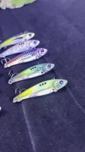 Mồi Câu Cá Giả Hopeblaze Dragon Tooth VIB Đa Trọng Lượng Phát Sáng Bằng Kim Loại Dùng Cho Cá Hồi Nước Ngọt/mặn Cá Vược Cá Mú Cá Chó.