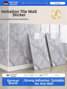 O Margo | Waterproof Moisture-Resistant Peel-and-Stick Easy-to-Clean Tile-Like Wall Sticker