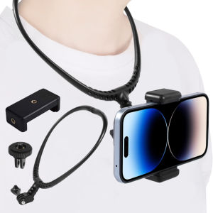 Neck Hold Mount for Phone GoPro Hero 13 11 10 Insta360 X4 DJI Osmo Action Camera Anti-shake Lanyard Strap for GoPro Accessories