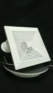 Exhaust Fan 6/8/10/12/14 Inch Ceiling Exhaust Fan Ventilation Fan Strong Wind Household Silent Bathroom Louver Exhaust Fan With Duct Hose