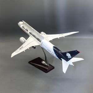 Aeromexico B787-9 Miniature Airplane Model 1/150 Scale 47cm Kit With Stand Cabin Door Openable For Display Collection Gift