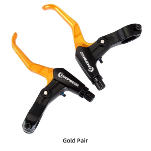 TOOPRE FR5 Aluminum Alloy Bicycle Brake Handle Grips For MTB Road Bike Colorful Brake Levers Kids Brake Levers Universal