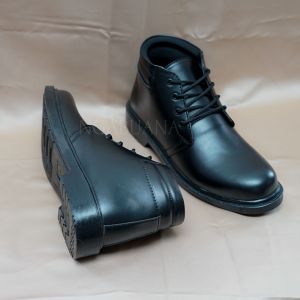 Sepatu PDH Tali 4 Jatah Terbaru Kilap & Doff Pentofel Dinas TNI POLRI SECURITY INTANSI