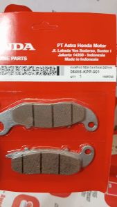 Kanvas Rem Depan Cakram Padset Brake Mega Pro Advance & Tiger Revolution Original Honda